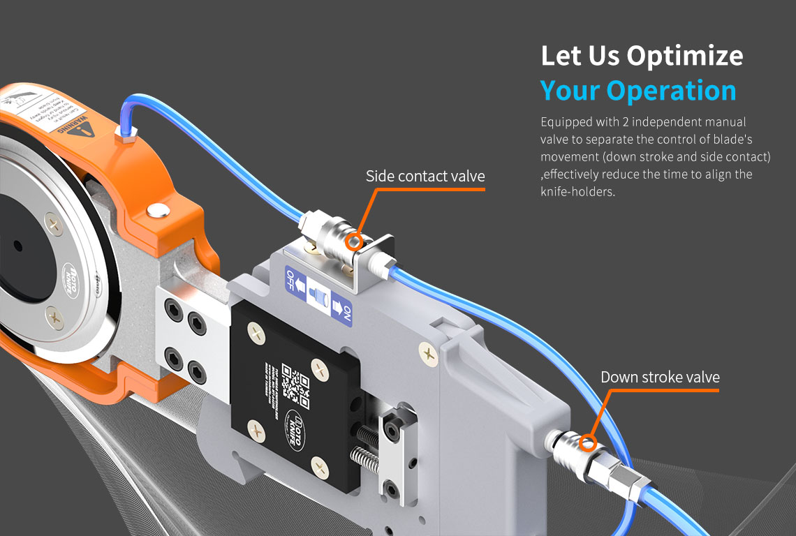 MT-A425 Slim Shear Type Pneumatic Shear Knife holder 